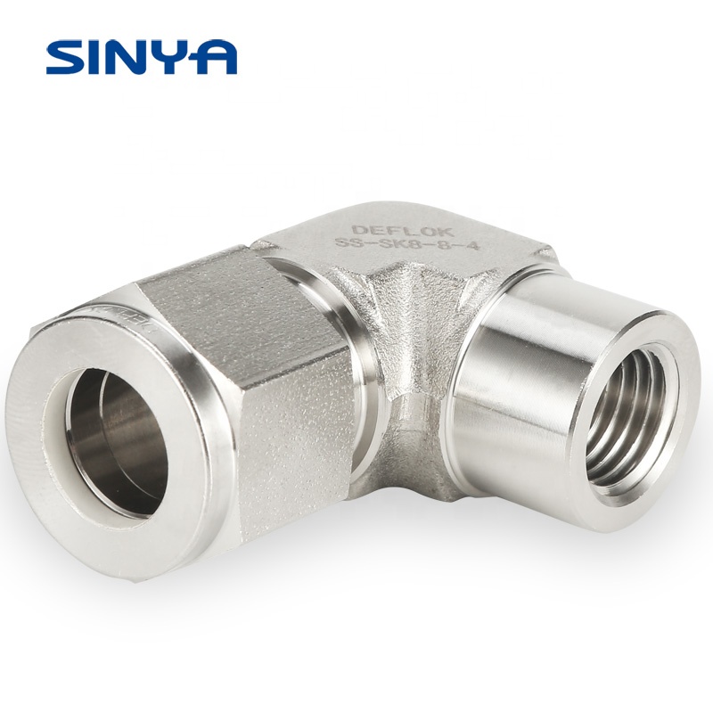 Female Connector Fitting Thread Connector Female NPT Fitting Compression Instrumentation Lok Fittings Manufacturer